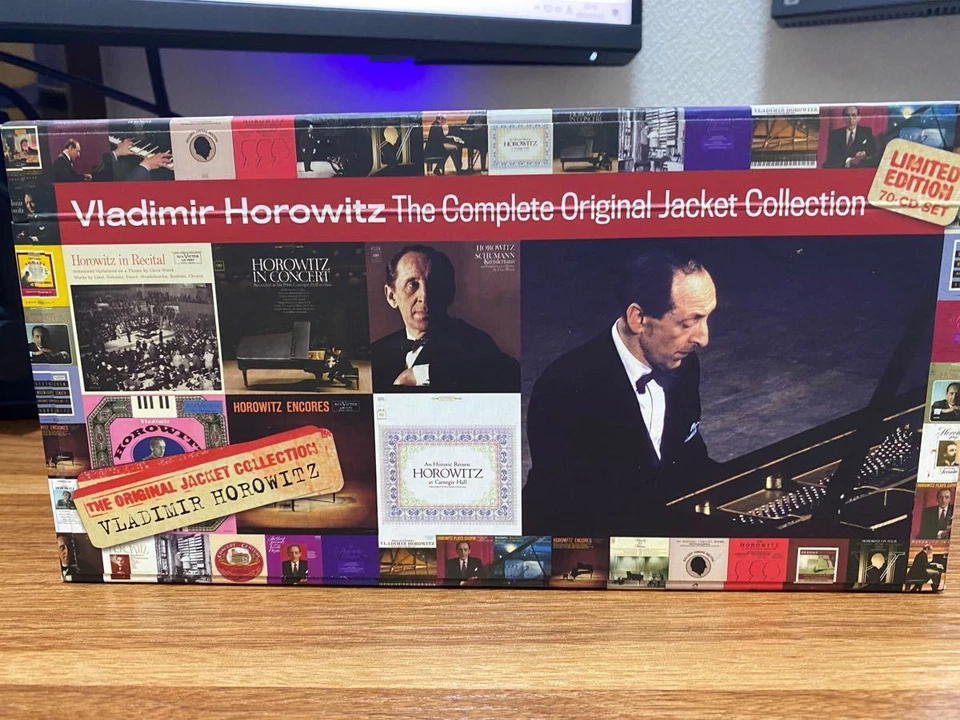 VLADIMIR HOROWITZ THE COMPLETE ORIGINAL JACKET COLLECTION 70CD-BOX d Foto 3 de 4