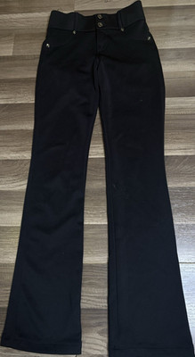Virtual Sensuality Women's Black Dress Pants Straight Leg size 5-6 M