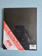 Jessop Mounting Board 10 Sheets Two Colour Double Sided Grey Black 8 X 10