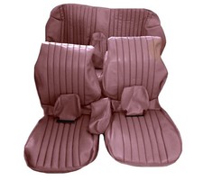 Sitzbezüge Bezüge für Mercedes Benz W201 190 dunkelrot bis 09/1988
