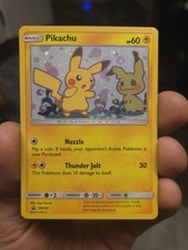 Pikachu SM162 Sun and Moon Black Star Promo Card NM