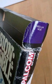 NINTENDO NES  Mission: Impossible  OVP Anleitung