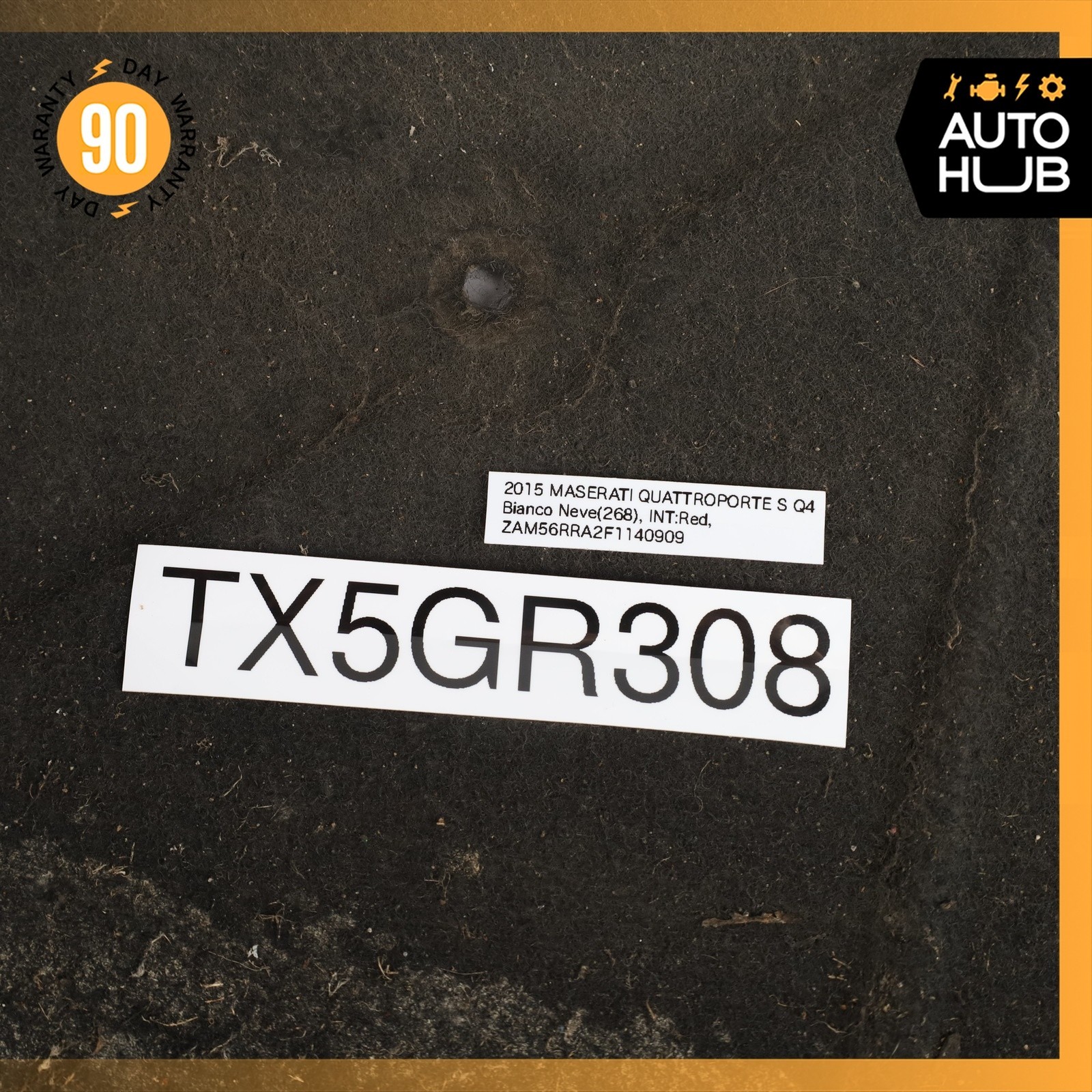 Maserati Quattroporte M156 Front Right Wheel Liner Splash Shield Rear Side OEM