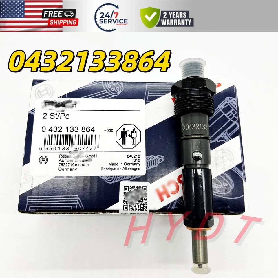 Inyectores de combustible Bosch 6 piezas 50 HP para Dodge Ram 1994-1998 5,9 L diésel Foto 3 de 4