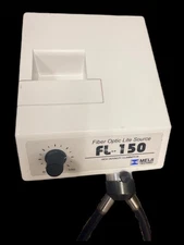 Meiji  FL150/115 Fiber Optic Microscope Light Source W/ Dual Arm Light Guide