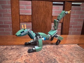 Lego 2254 Ninjago Moutain Shrine Parts & 30428 Green Dragon Ninja Mech