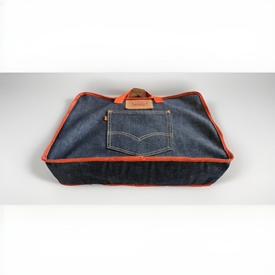 1960s–70s Levi's Salesman Sample Denim Messenger Bag Orange Tab