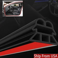 L Shape Car Door Rubber Seal Strip Hood Trim Edge Moulding Weatherstrip 16FT
