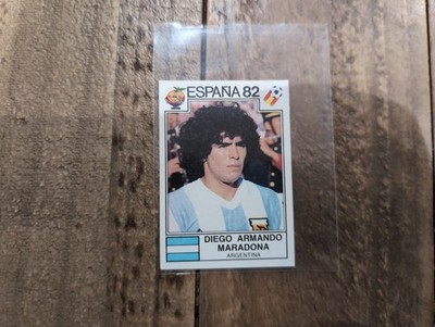 Diego Maradona - Panini España  82 #176 - Argentina - 1982 World Cup Rookie