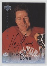 1995-96 Upper Deck Be a Player Auto Kevin Lowe #S40 Auto HOF k4s