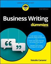 Canavor, Natalie : Business Writing For Dummies Expertly Refurbished Product