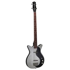 Danelectro 59DC LONGSCALE BASS METALFLAKE SILVER electric bass