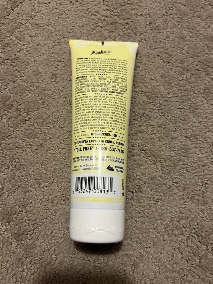 Acondicionador sin enjuague Miss Jessie’s, fórmula de aloe sin frizz, 8,5 oz Foto 2 de 2