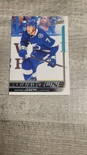 2018-19 Upper Deck Young Guns Mathieu Joseph Rookie Card #483. rookie card picture