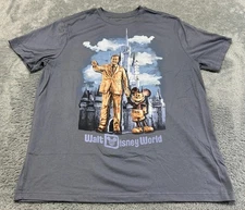 NEW Walt Disney World T-Shirt Mickey Mouse Partners Statue Castle Size S-5XL