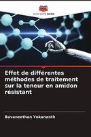 Bavaneethan Yokananth (U. A.) | Effet De DifféRentes MéThodes De Traitement...