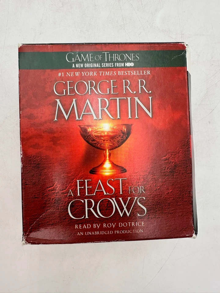 Lot of 5 George R. R. Martin Game of Thrones Series Audiobooks CDs - Image 2 of 4