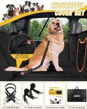 Angooni XL Hard Bottom Dog Backseat Extender Truck F150 Ram Silverado New