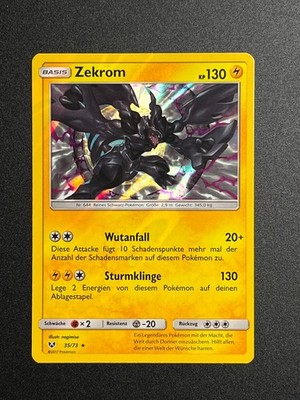 Zekrom SLG 35/73 HOLO Rare Schimmernde Legenden Pokemon Deutsch NM
