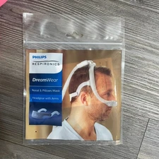 RESPIRONICS DreamWear Nasal&Pillows Headgear With Arms #1116751 *FREE SHIPPING