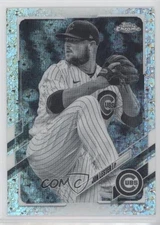 2021 Topps Chrome Black and White Mini-Diamond Refractor Jon Lester #13 0i87