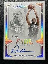 2024/25 Flawless Basketball Harrison Barnes On Card Auto 12/25 FADE 