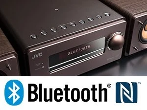 JVC Kenwood EX-S55-T Wood Cone Series Equipped with Bluetooth, High-Resolution S - Image 3 of 4