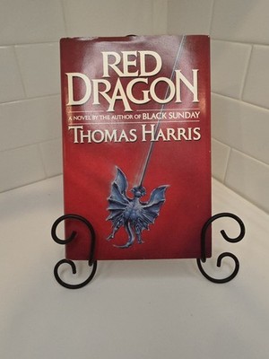 Red Dragon Thomas Harris 1981 1st ed/print HC/DJ Prequel to Silence of the Lambs
