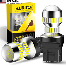 AUXITO Upgraded 7440 7443 LED Bulbs for Reverse Lights Brake 7443/7440, White