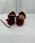Charlotte Rousse Red Pointed Toe Sandals Dress Shoe Women 6 — photo 3