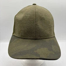 Dri Duck Pique Trucker Cap 3358 Unisex Olive/Camouflage Adjustable Baseball Hat