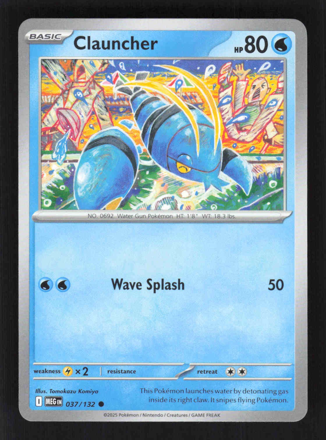 Clauncher Common ME01: Mega Evolution 037/132 NM