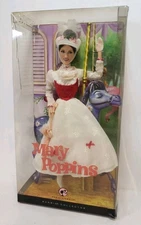 MARY POPPINS BARBIE DOLL 2007 PINK LABEL MATTEL M0672 NRFB