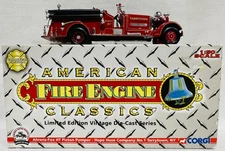 Tarrytown, NY Ahrens-Fox HT Piston Pumper Co. No. 1 By Corgi 1/50th Scale