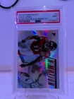 2013 Panini Select In Motion Black Prizm SP 1/1 #23 Julio Jones PSA Mint 9