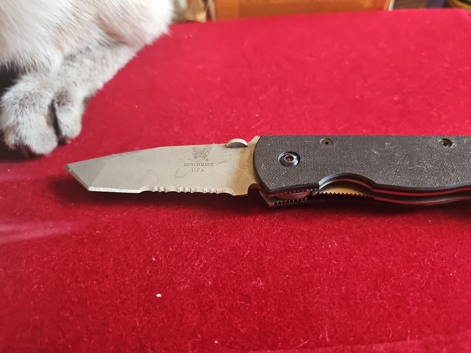 BENCHMADE 🦋 975S 'Spec- War' ⚡CQC-7⚡ Emerson (TITAN/G10/ATS-34  - Image 3 of 4