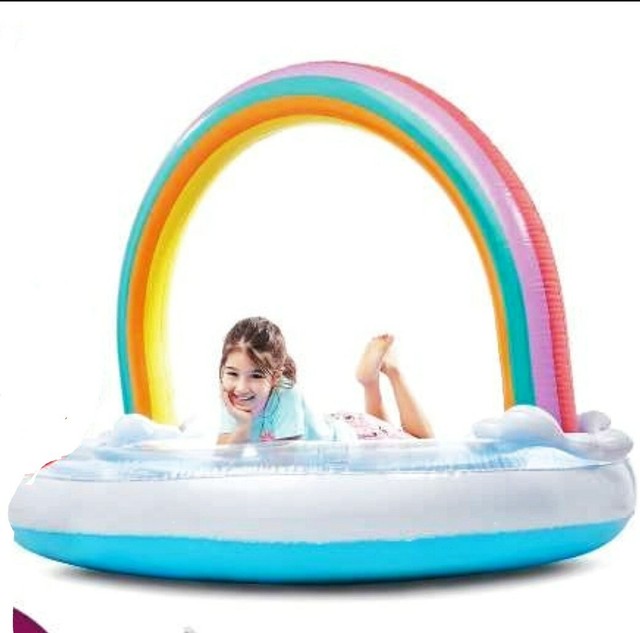 rainbow floaties