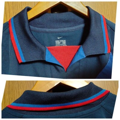 Maillot Extérieur Brésil 2004 Ronaldinho 10 - Taille M, Manches Courtes, Bleu, Neuf Sans Emballage