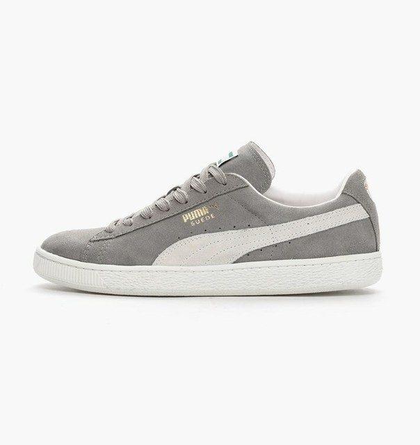puma suede white men