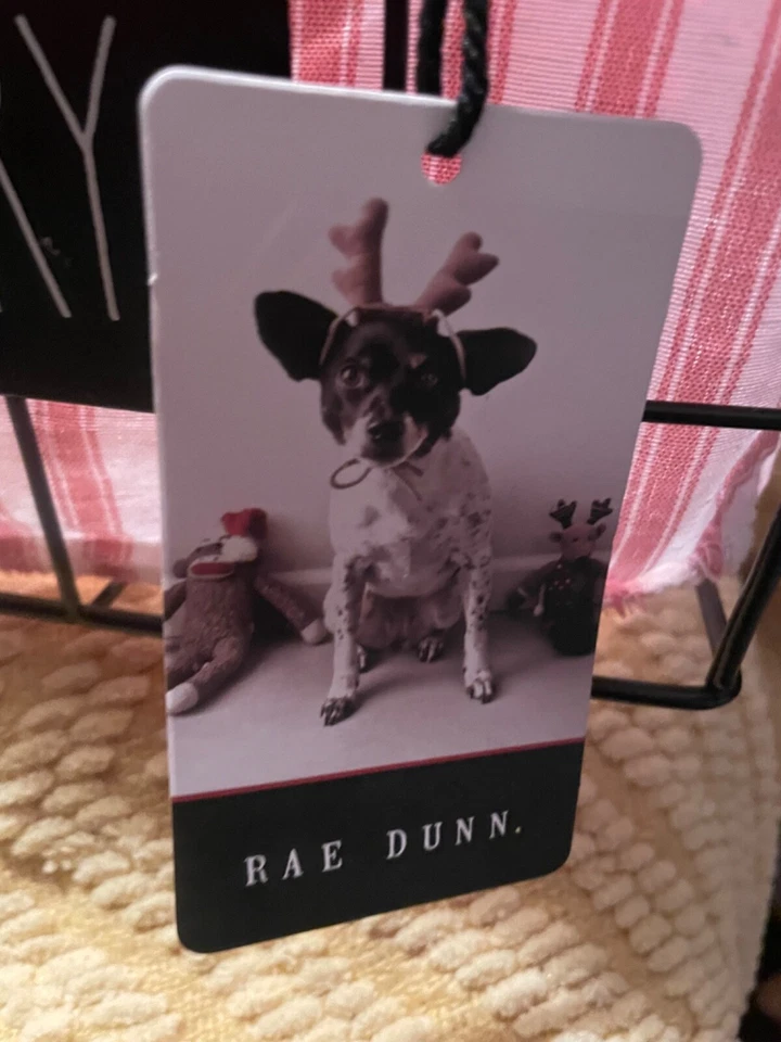 rae dunn storage basket + 2 potholder towel sets - Image 3 of 4