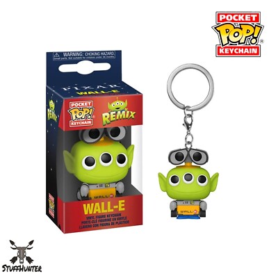 FUNKO POP! Pixar Remix WALL-E - Pocket Keychain Schlüsselanhänger - Neu