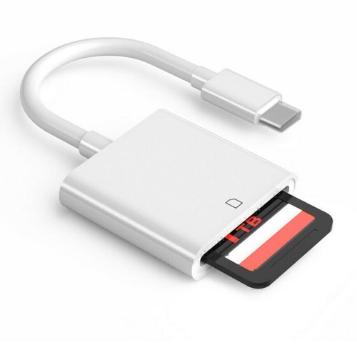 USB Type C to USB-C OTG Adapter SD Card Reader For Android MacBook Windows New - Photo 6/9