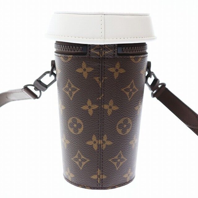 Louis Vuitton, Bags, Louis Vuitton Utah Yuma Shoulder Bag Pochette Calf  Leather Cafe Dark Brown Tea M