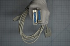 QVS 10ft DB9/DB25 Female to DB9/DB25 Female Double  Cable Grade A CC327-10