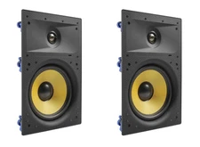 2 Pack - TDX 6.5" 2-Way In Wall Home Theater Surround Sound Speaker Flush Pair
