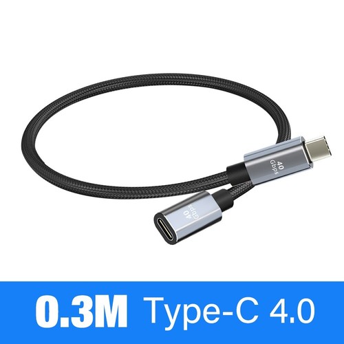 Thunderbolt 4 USB C Type-C Cord 40Gbps 8K UHD Video Display Fast Charger Cable - 第 23/25 張圖片