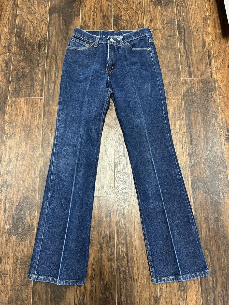Vintage Levis 517 Slim Fit Boot Cut Denim Jeans Retro USA Vintage Levis 517 Slim Fit Boot Cut Denim Jeans Retro USA