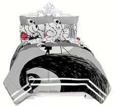 Disney Nightmare Before Christmas "Moonlight" Kids Bed Set-AB07RLX4L6N4