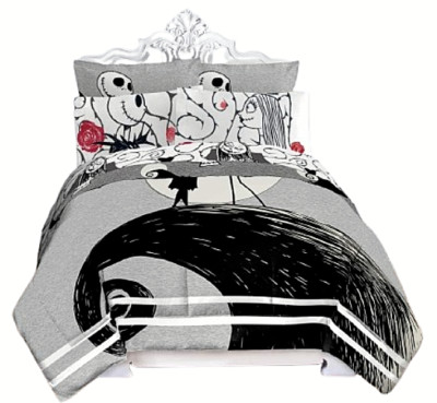 Disney Nightmare Before Christmas ''Moonlight'' Kids Bed Set-AB07RLX4L6N4