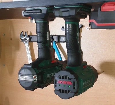 Parkside 20V Tools Holder 3D Printed Accessories Mount -Free P&P over £20-